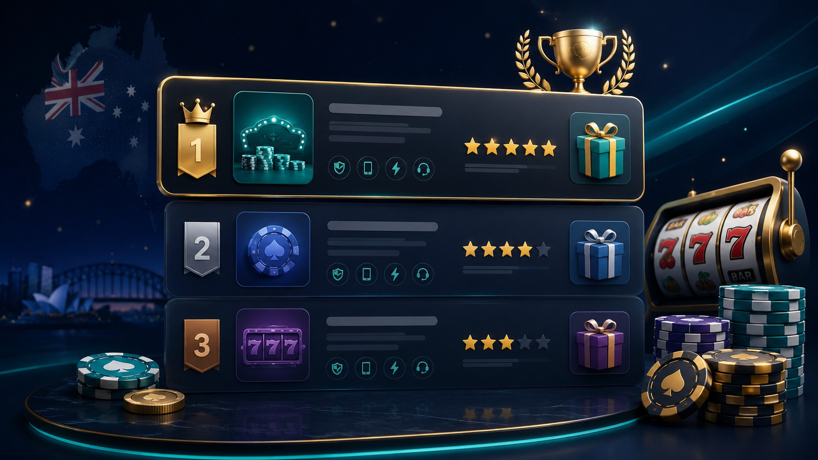 Top online pokies Australia overview